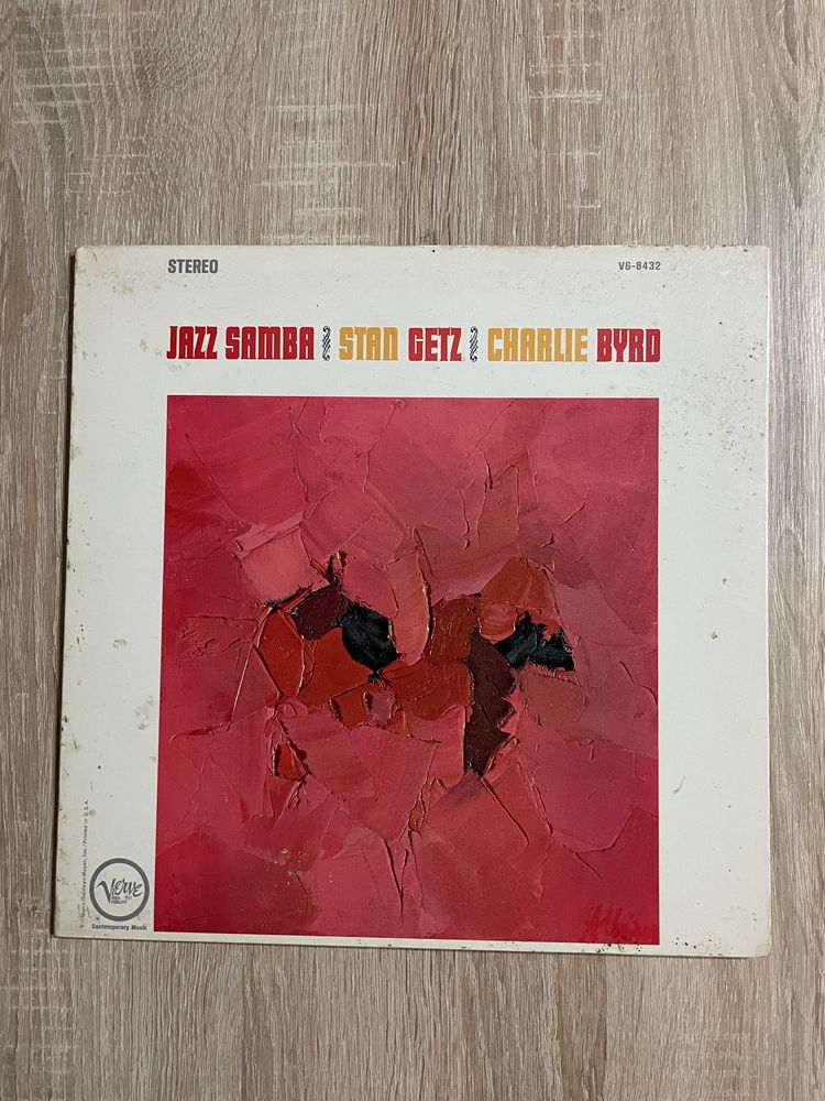 Stan Getz Charlie Byrd Jazz Samba USA EX- LP