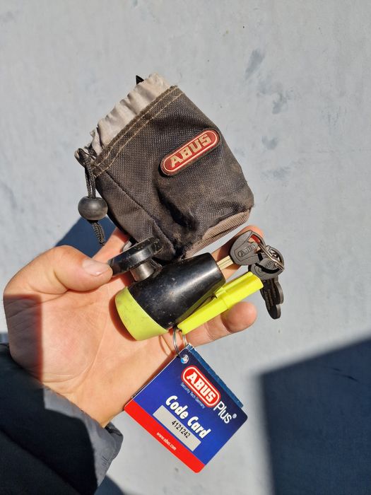 Замок Abus для мотоцикла