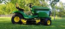 Traktorek kosiarka John Deere 17HP V-Twin KAWASAKI Cub Cadet Husqvarna