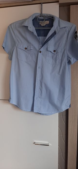 Koszula niebieska 152 z H&M
