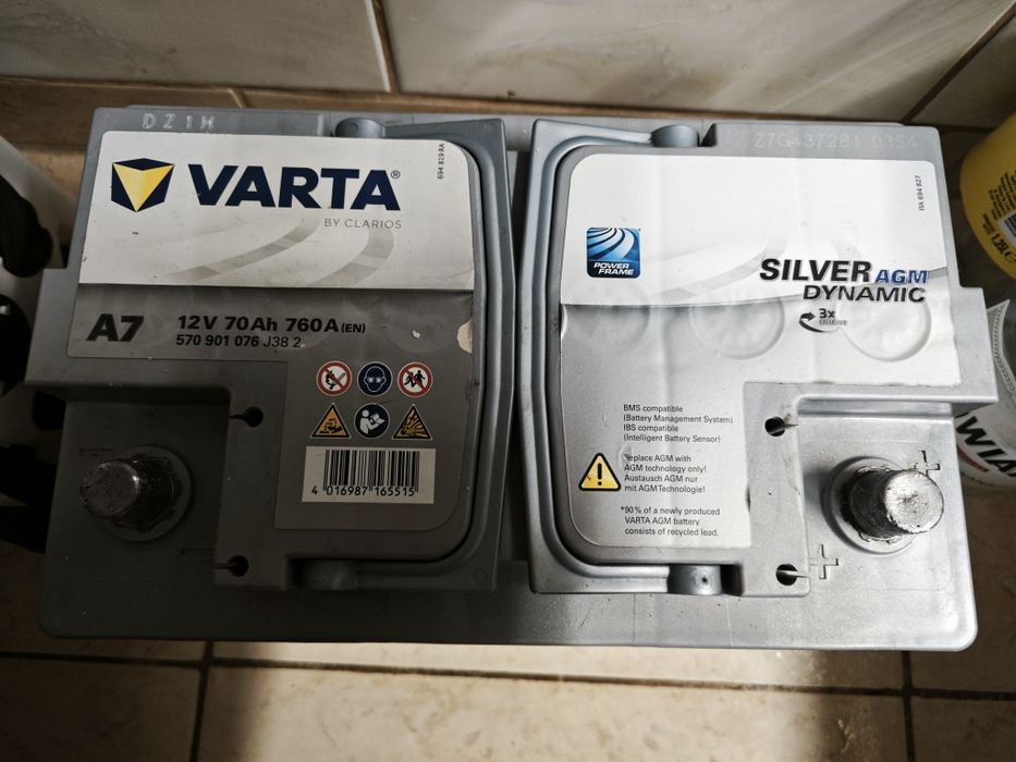 Akumulator AGM VARTA