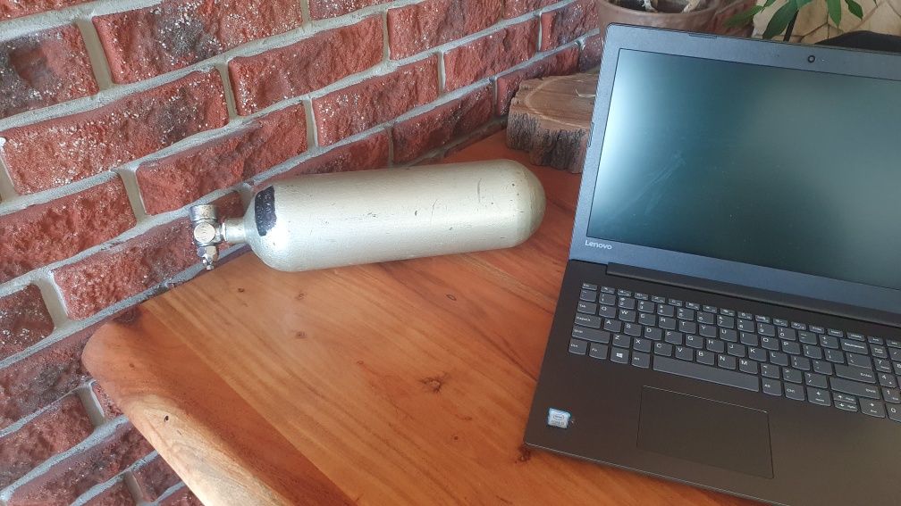 Butla 200 bar 2 litry ucieczkowa powietrze sprężone PCP ważne UDT