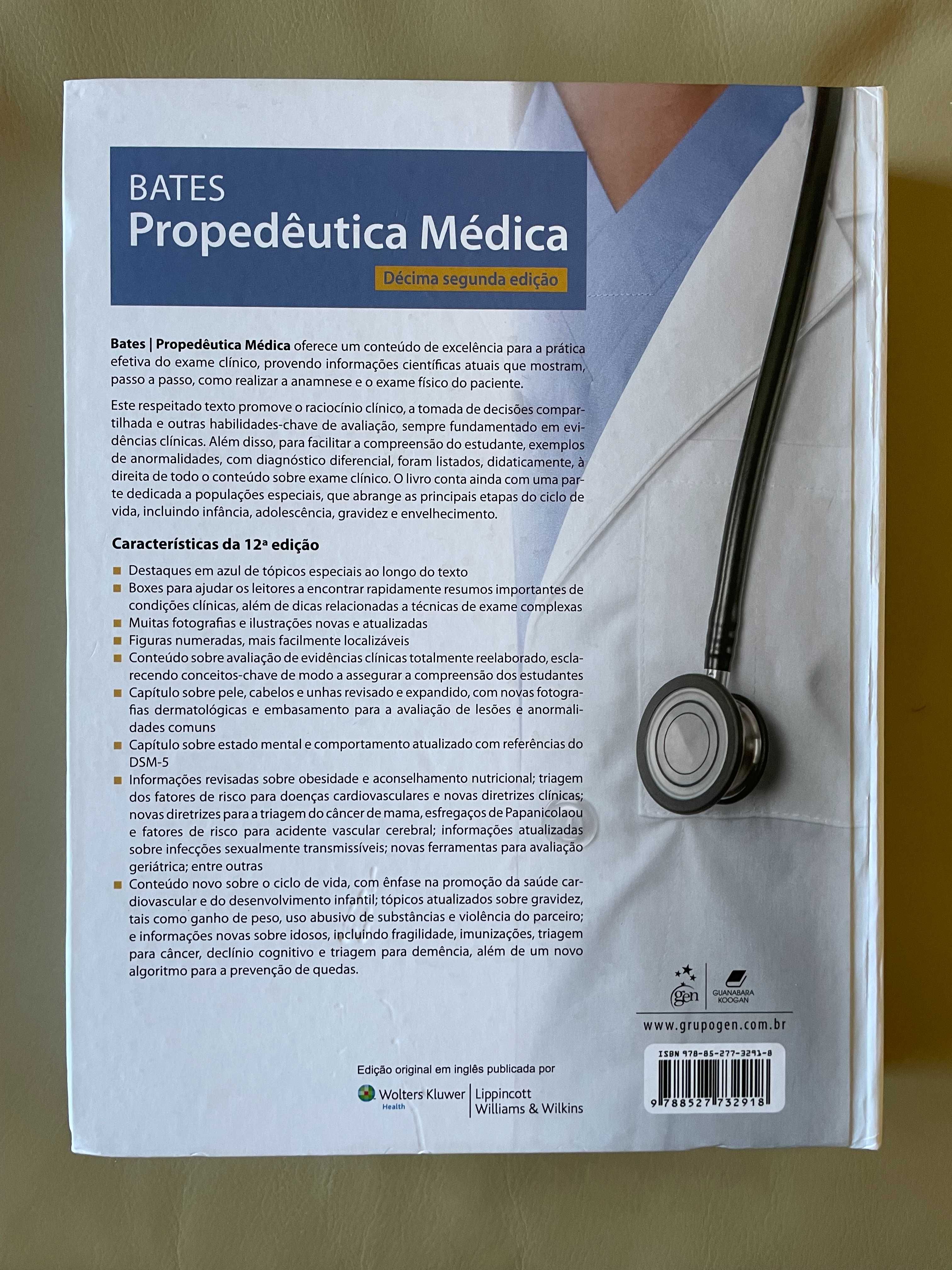 Bates - Propedêutica Médica 12ª Edição em Português