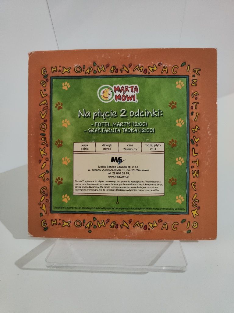 Marta Mówi Fotel Marty, Graciarnia Tadka VCD