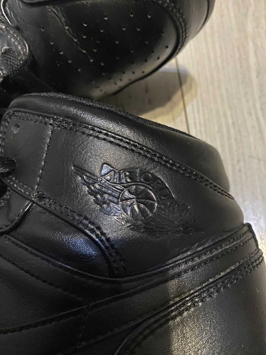 Nike Air Jordan 1 mid czarne