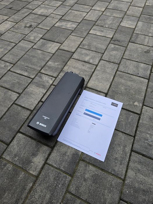 Bateria Akumulator BOSCH POWERPACK 400wh na bagażnik 13 cykli 98% spr
