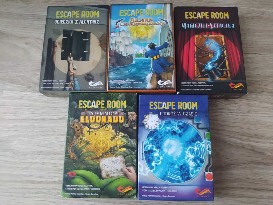 Escape room 5 gier