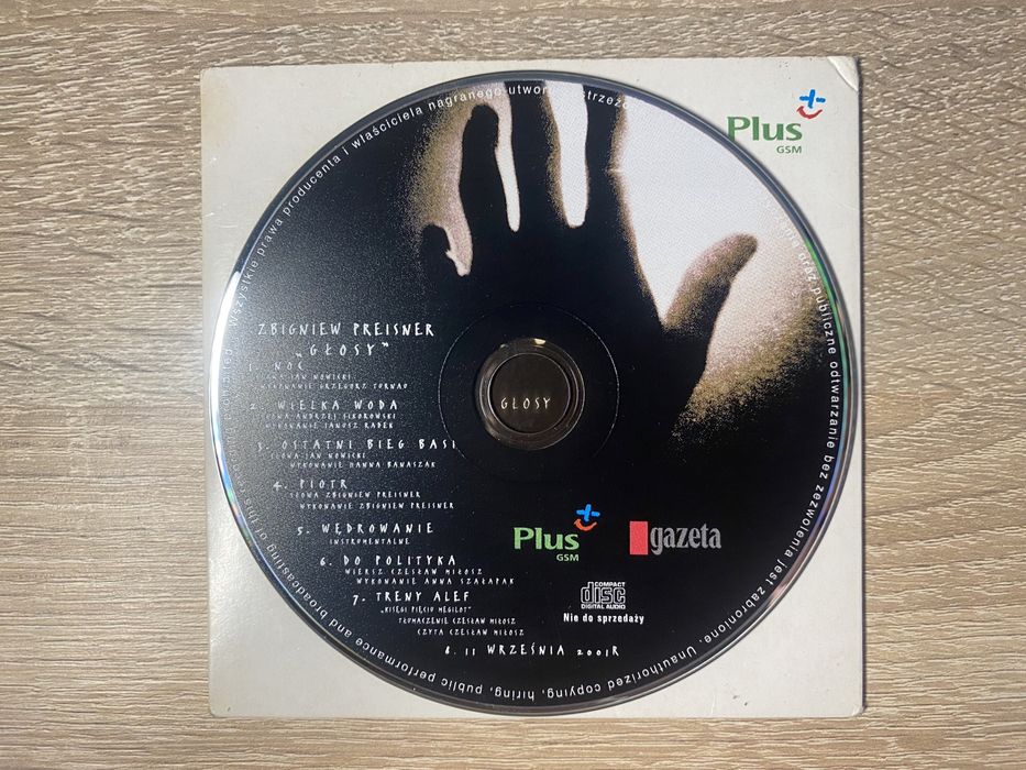 Zbigniew Preisner Głosy - Płyta CD