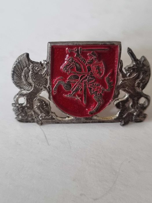 Odznaka, przypinka z herbem Litwy