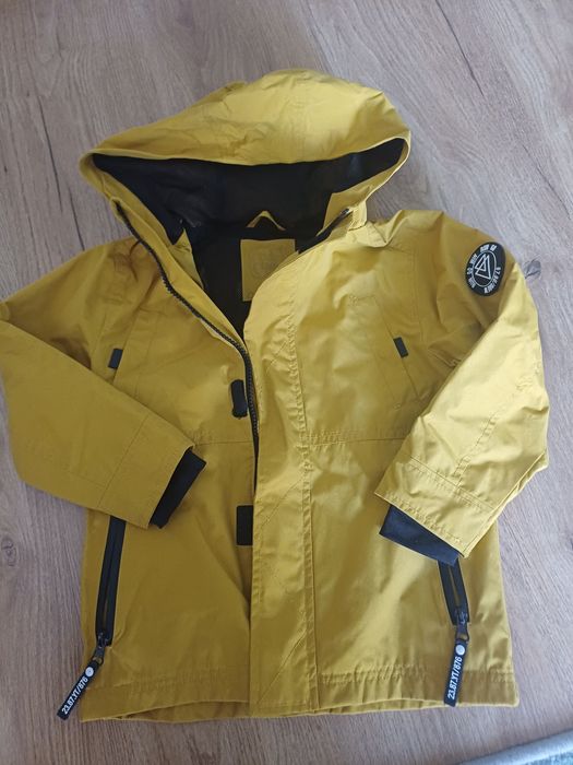 Musztardowa kurtka dla chłopca 104 cool club
