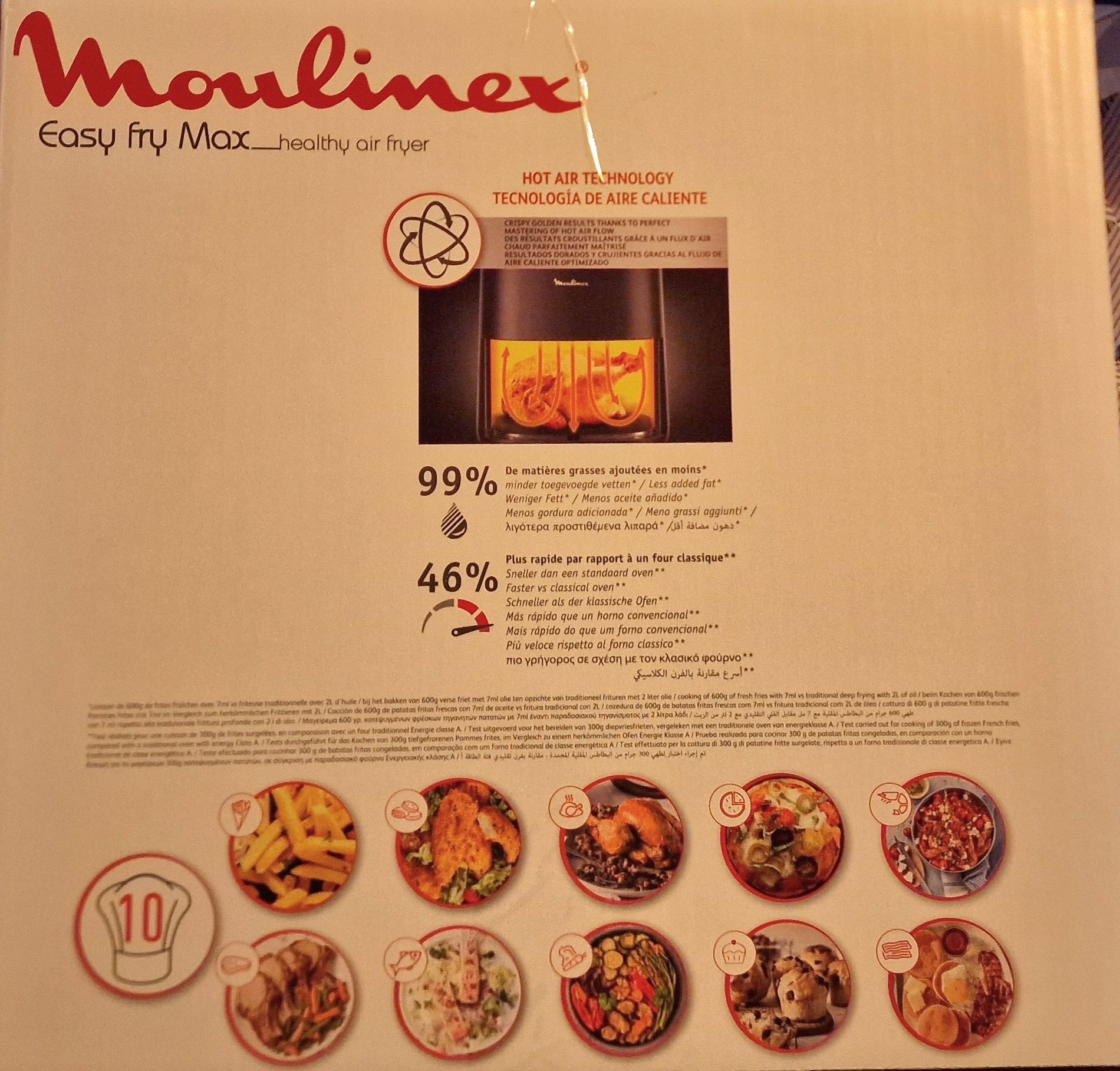 Air fryer moulinex 5L