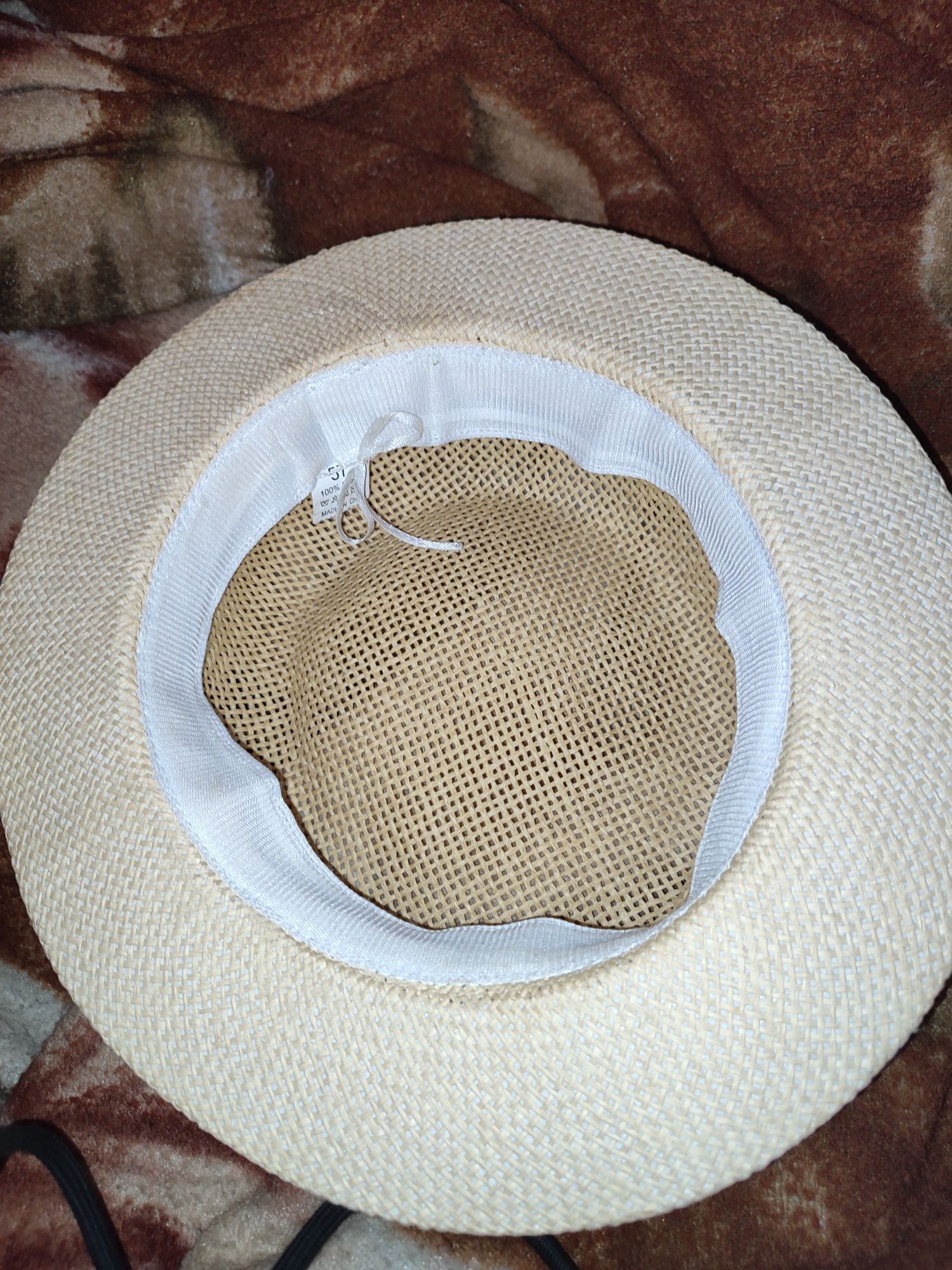 Шляпа плетена 58 розмір