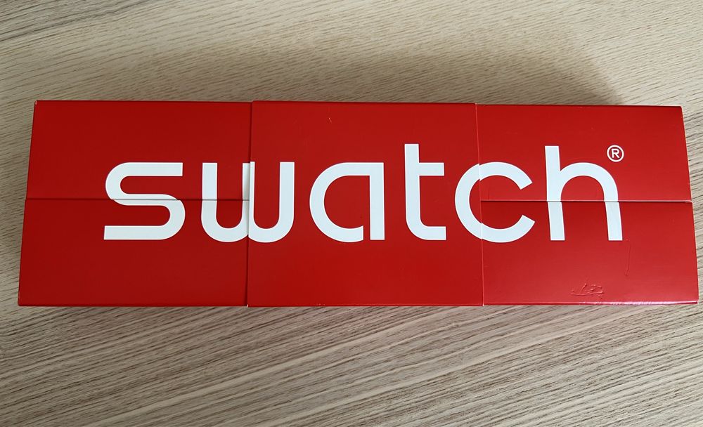 Zegarek Swatch, damski, pudrowy róż