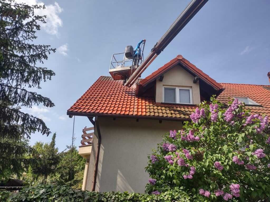 Mycie elewacji mycie kostki brukowej