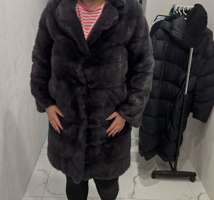 Норковая ,новая шуба 2025