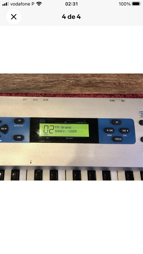 Alesis QS6.2 - como novo