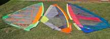 Windsering 2 deski 3 żagle 2 bomy