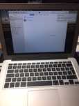 Mackbook Air 13Early 2015