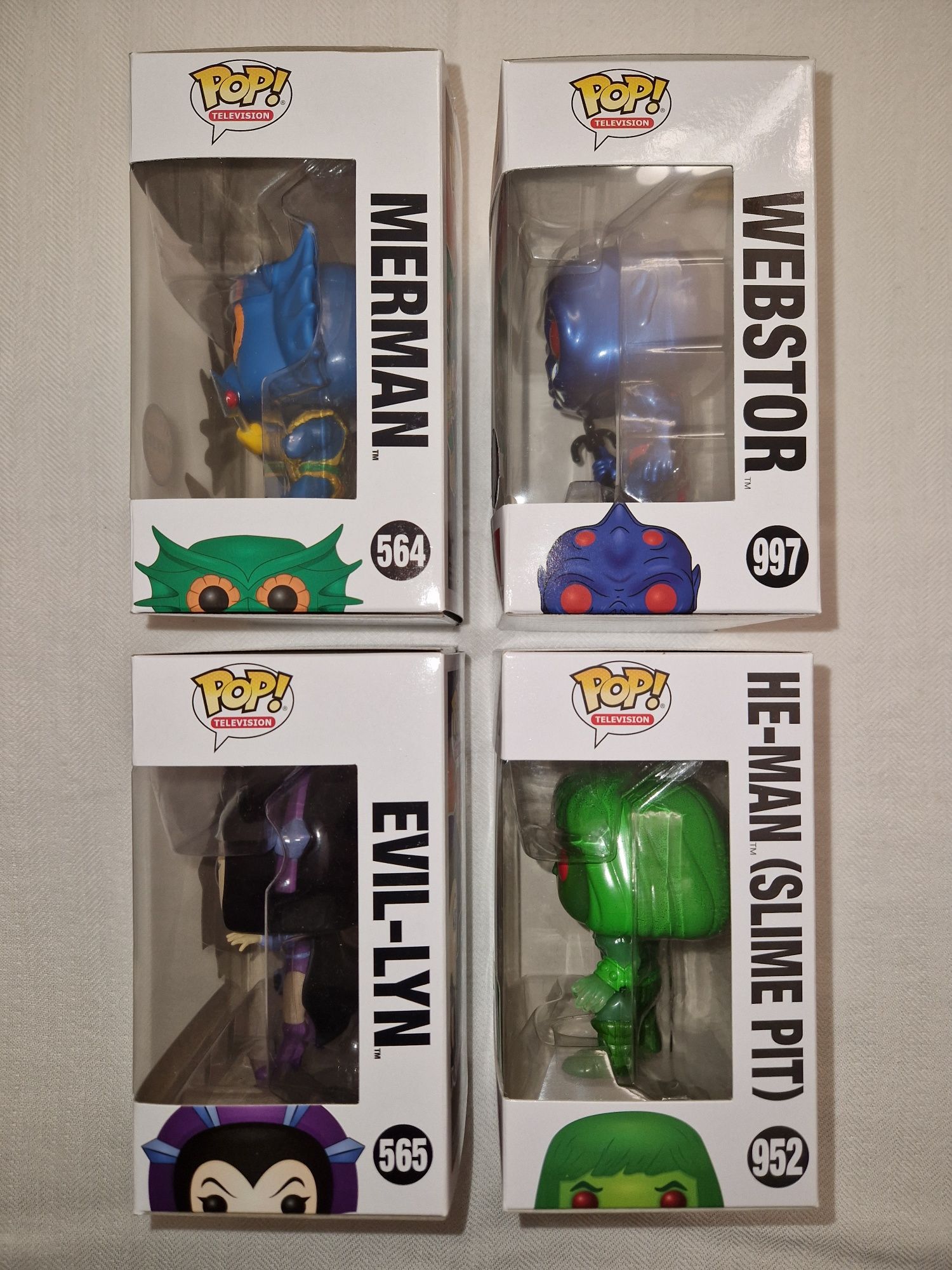 Masters of the Universe Funko 4 pack