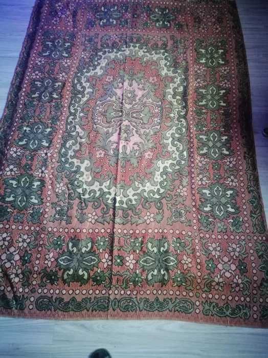 Kapa narzuta kilim żakardowy PRL