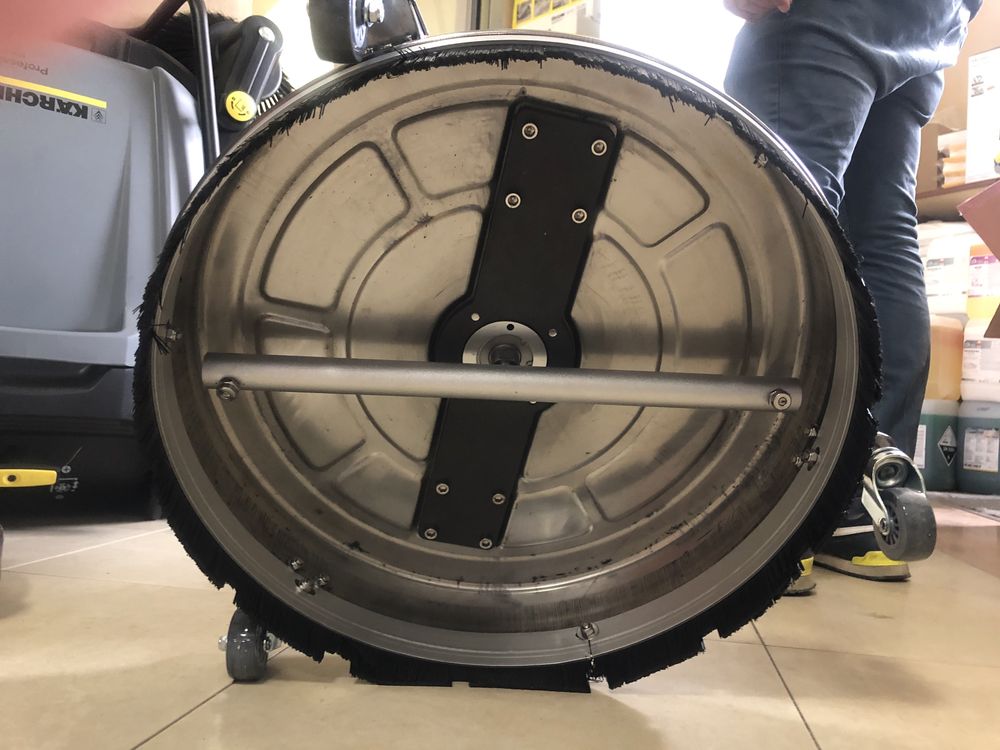 Szczotka talerz TRACER do mycia KOSTKI BRUKU 45 cm dostępny od ręki