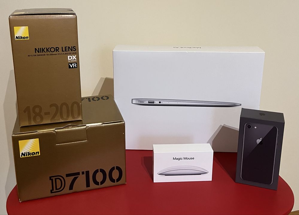 Pack Nilon 7100 , Macbook Air , Iphone 8