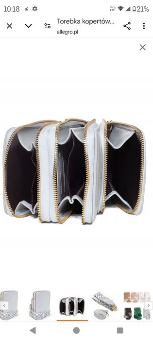 Torebka damska Versoli na telefon mini listonoszka raportówka na ramię