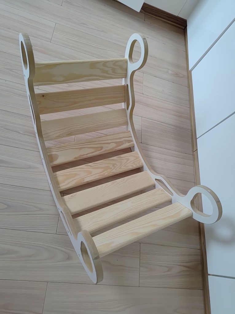 Zestaw 2w1: bujak plus zjeżdzalnia (drabinka) WoodForKids
Bujak Montes