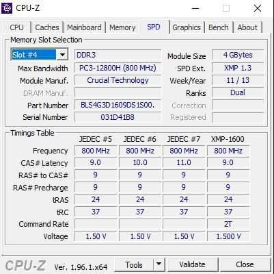 Crucial Ballistix Sport 16GB (4по4GB), DDR3-1600MHz, дворангова.