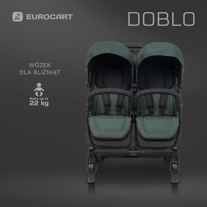 szkrabwita.pl Euro-Cart Doblo wózek spacerowy twin