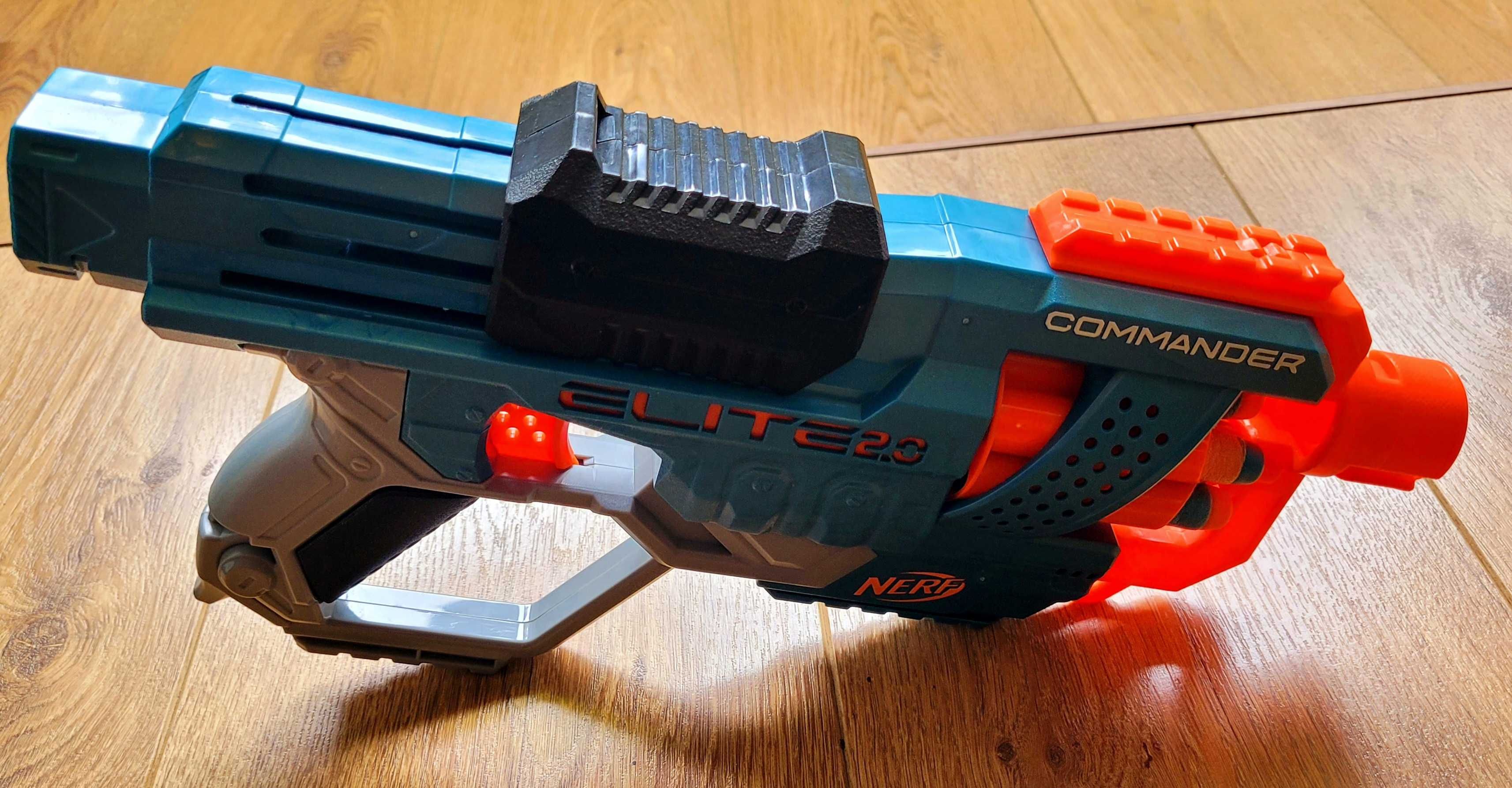 Бластер Nerf Elite 2.0 Commander RD-6, оригінал, новий