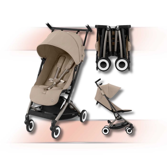 WÓZEK Spacerowy CYBEX Dziecięcy Beżowy 3w1 ULTRALEKKI Promocja 3 DNI!!