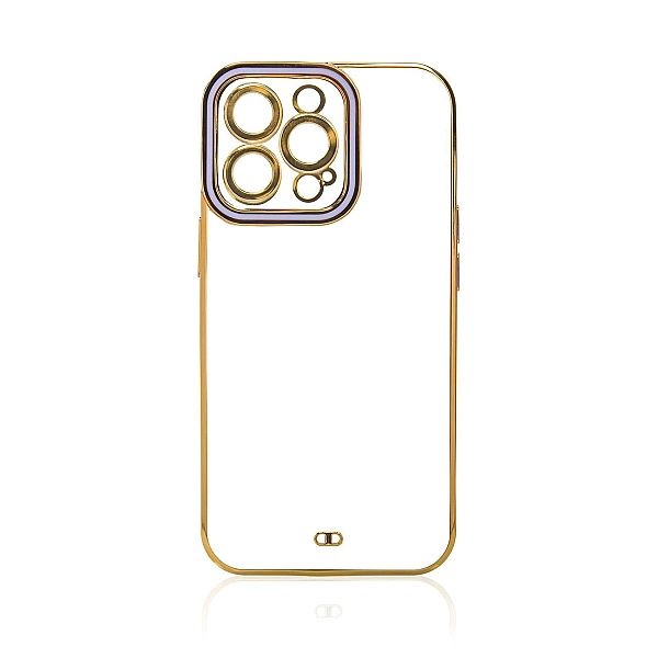 Fashion Case etui do Samsung Galaxy A12/5G żelowy pokrowiec ze złotą r