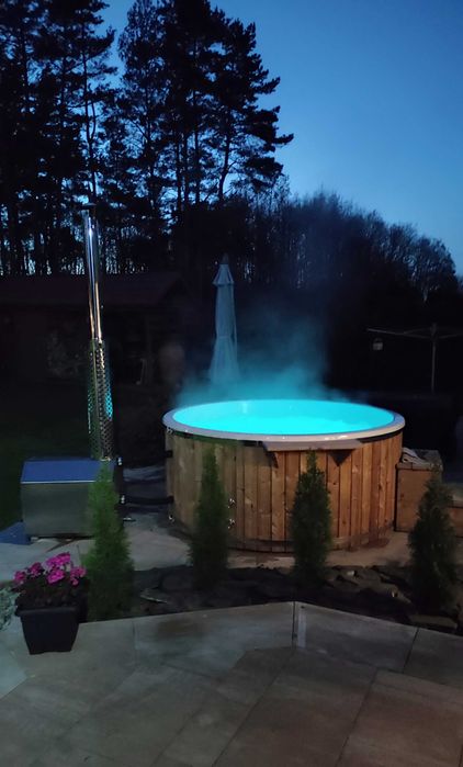 Balia Ogrodowa Gorąca Beczka Bania Kąpielowa Jacuzzi Spa Basen