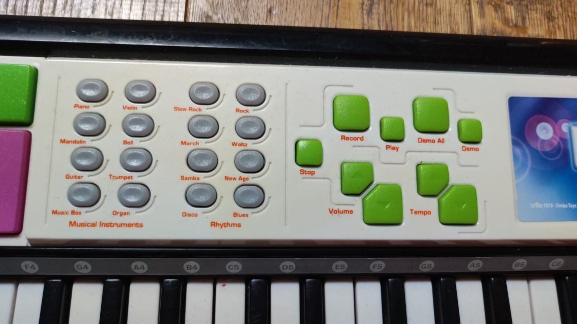 Pianinko keyboard dla dzieci