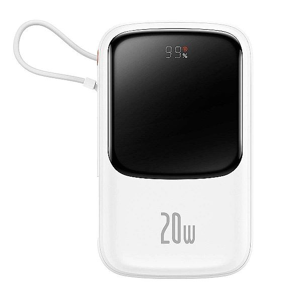 Baseus Qpow Digital Display powerbank z szybkim ładowaniem 10000mAh 20