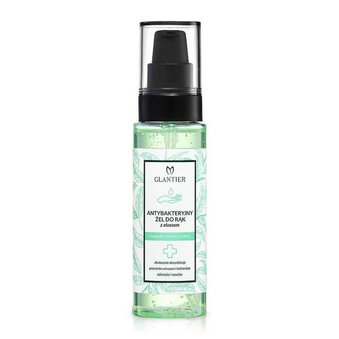 Antybakteryjny zel do rąk z wyciągiem z aloesu