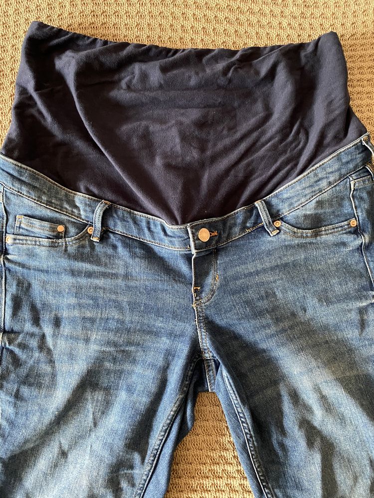 Spodnie jeansy l ciążowe H&M  L/ 40