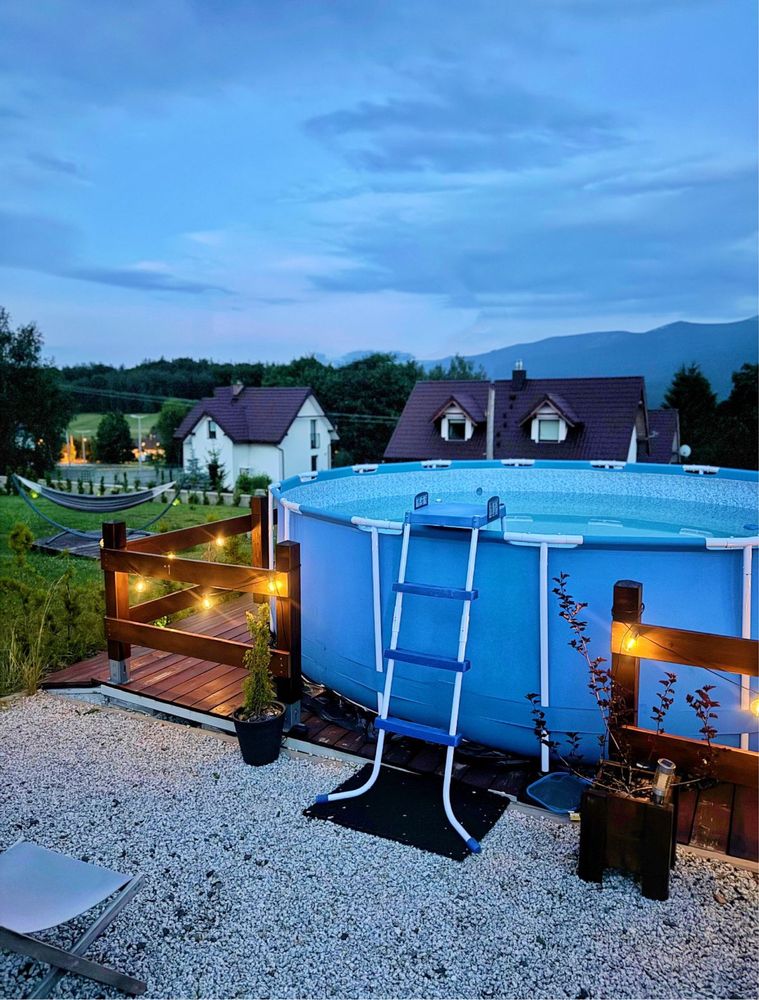 Apartament dwupoziomowy panoramiczny widok na Góry Jacuzzi Sauna Basen