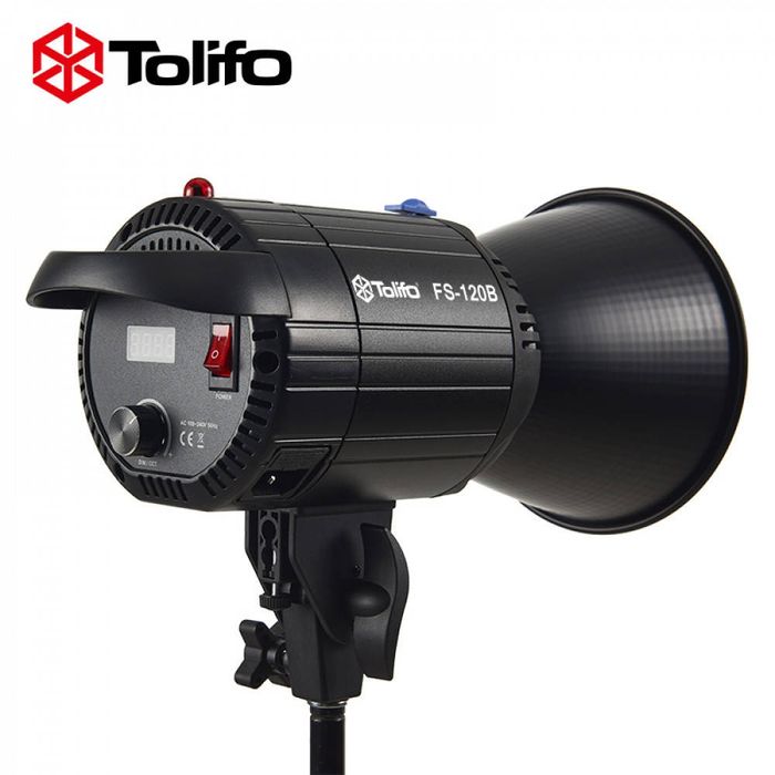 Комплект софтбокс + прожектор + штатив Tolifo LED FS-200В  2700-6500К