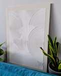 Autorski obraz strukturalny CYKLE 50x70cm elegancja i minimalizm