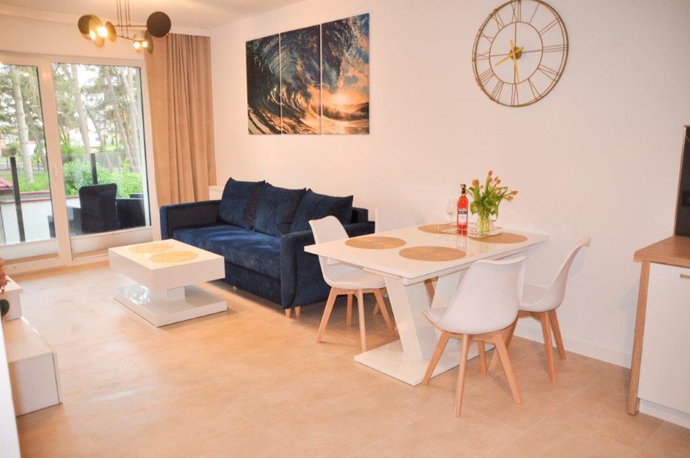 Apartament DORADO, Mielno ul. Sosnowa 4, 250 m od morza.