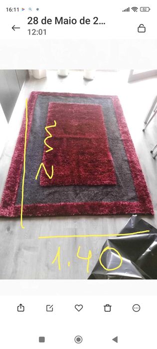 Carpetes de multiusos seminovas