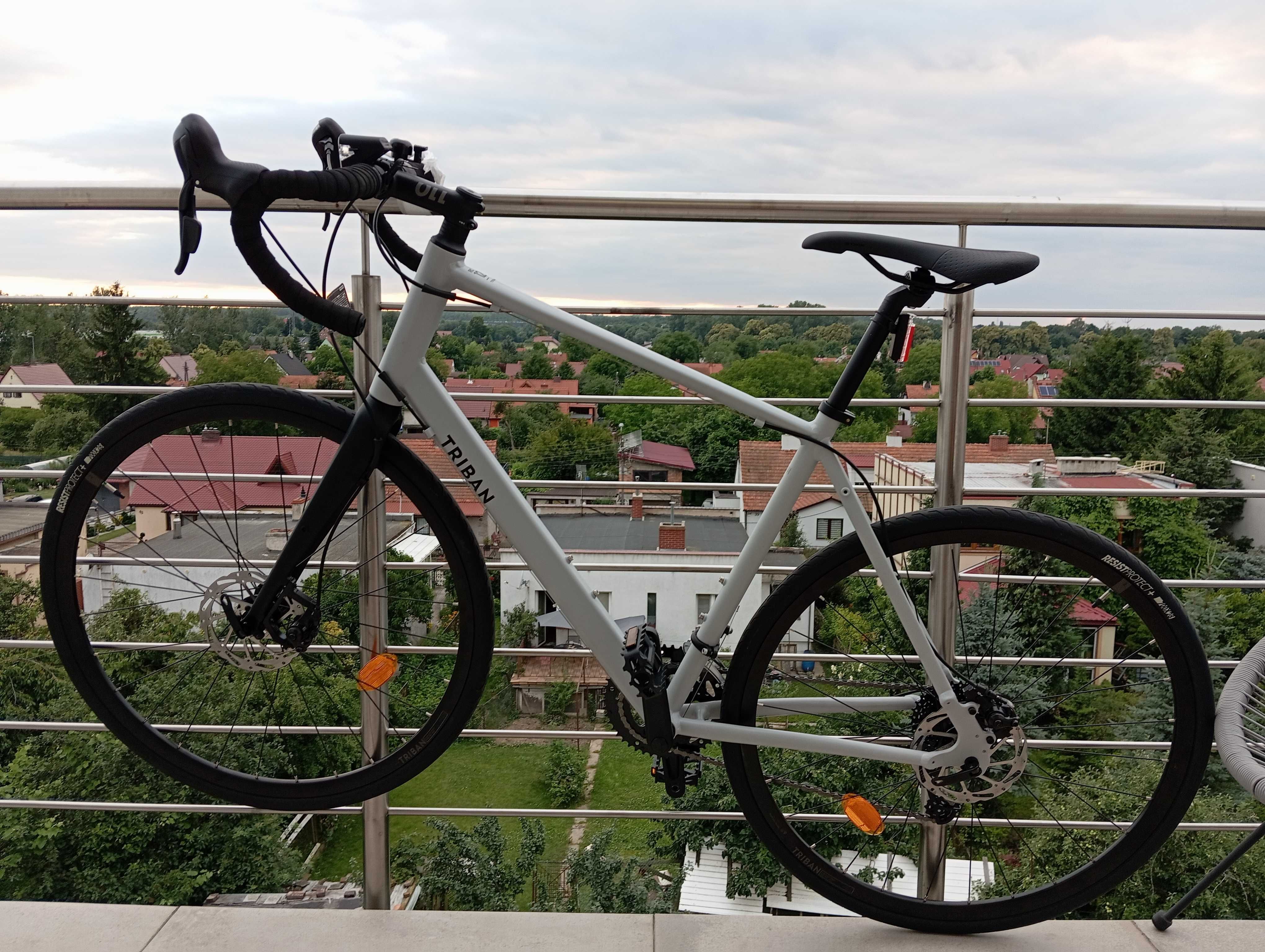 Nowy Rower szosowy Triban RC120 z hamulcami tarczowymi rozm,,XL"