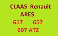 Katalog części Claas Renault ARES 617_657_697 ATZ J. POLSKI!