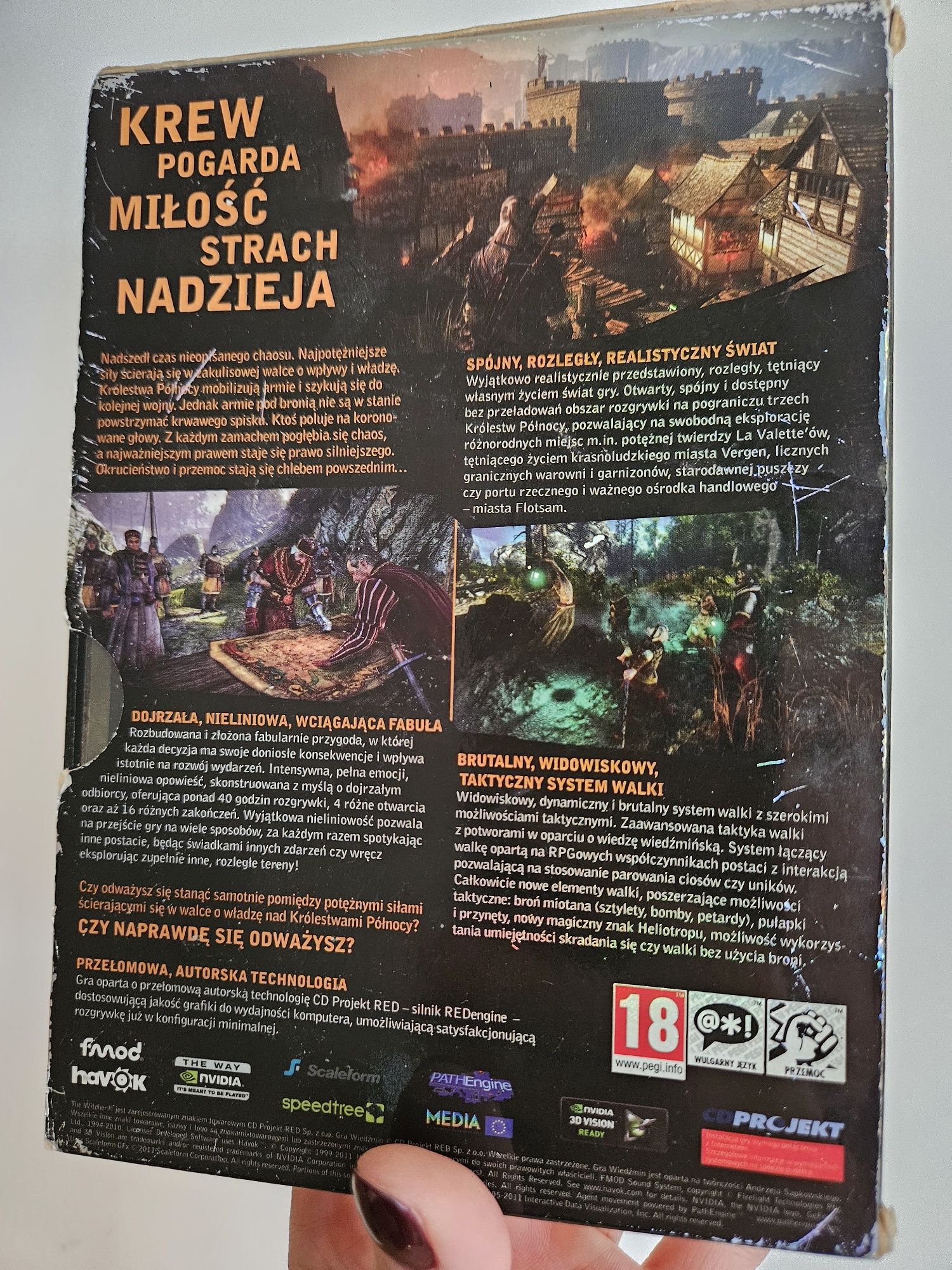 Gra PC Wiedźmin 2 Zabójcy Królów