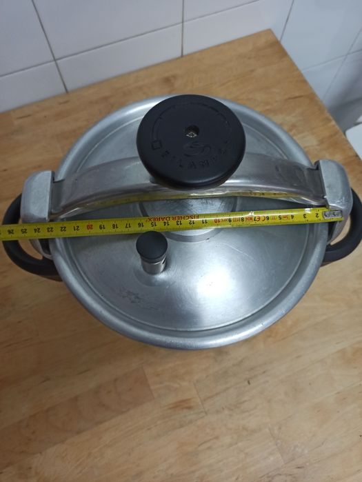Panela pressão silampos  23cm diâmetro