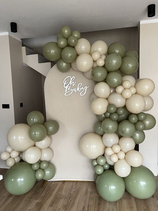 Dekoracje balonowe, Ścianka balonowa