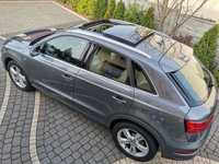 Audi Q3 2.0TDI 184KM, S-Tronic, S-Line, Szklany Dach, Skóra, Navi, Xenon