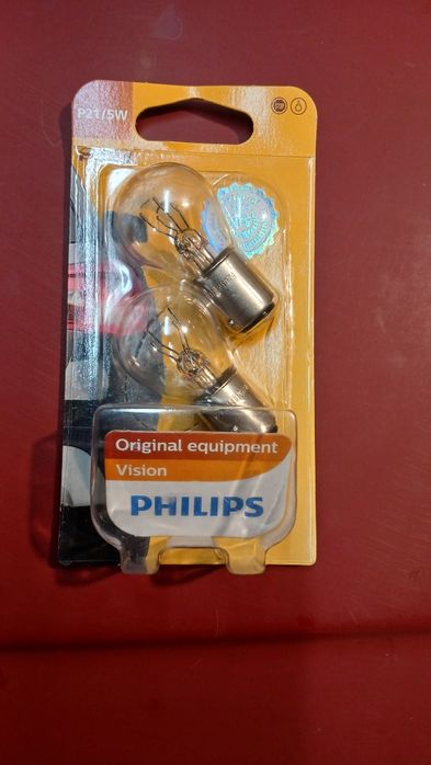 Автолампи Philips P21/5W 12V BAY15d (стоп/габарит)